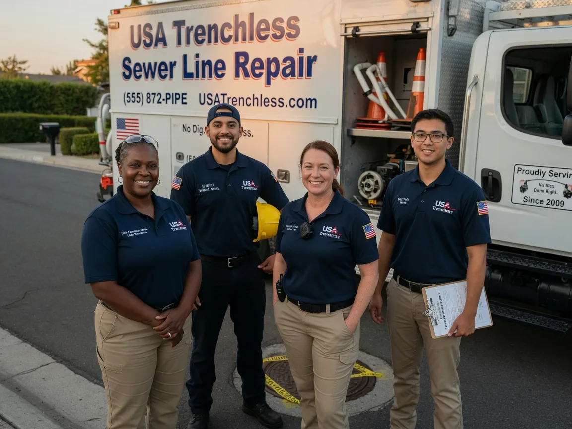 Sewer Line Repair company in Sun, LA